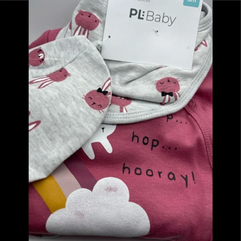 PETIT LEM 5-Piece Happy Thoughts Footie Set - Picture 2 of 8